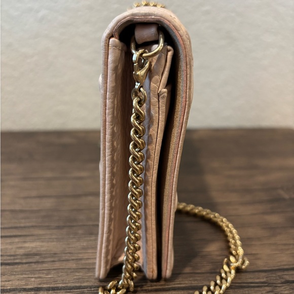 Christian Dior Beige Blush Diorama Wallet on Chain Crossbody Shoulder Bag - Picture 5 of 14